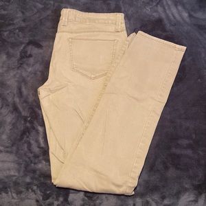 Khaki skinny’s